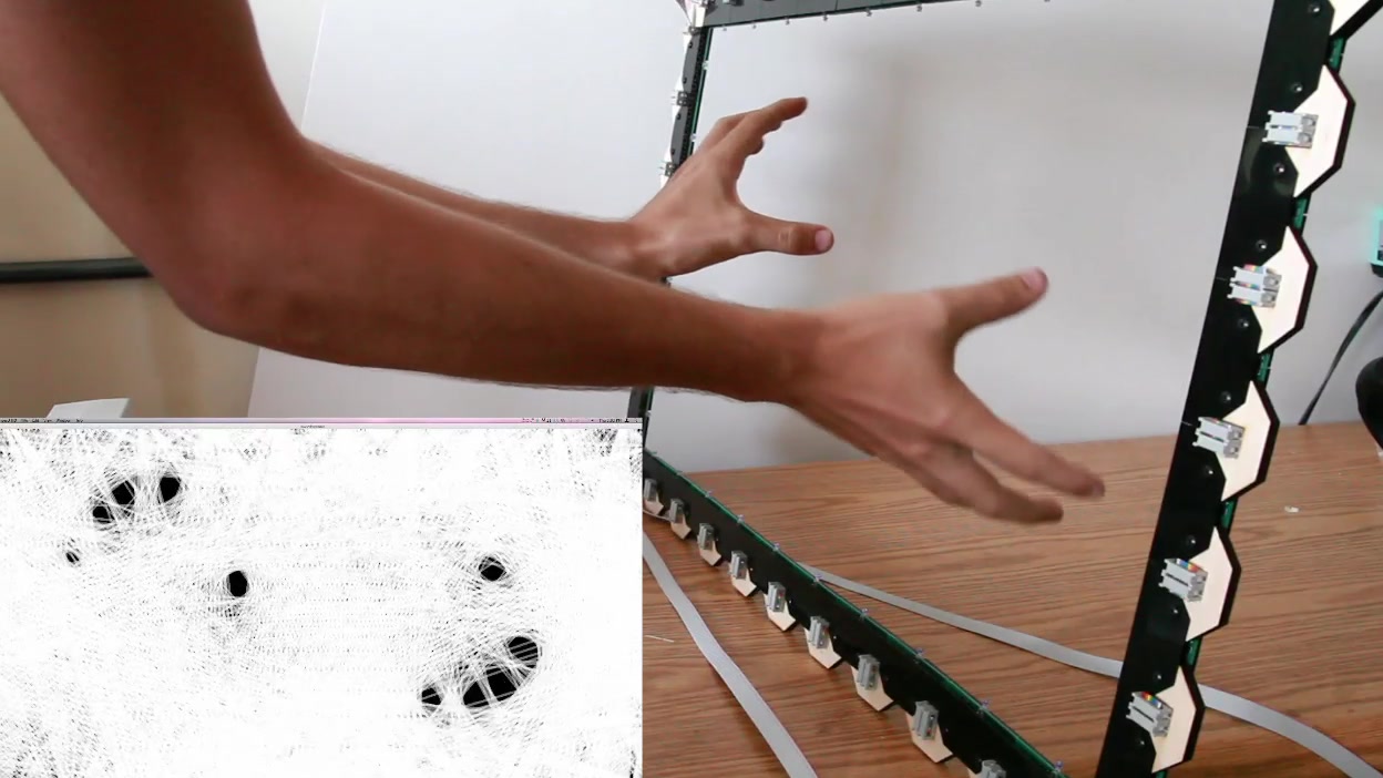 ZeroTouch: An Optical Multi-Touch and Free-Air Interaction Architecture